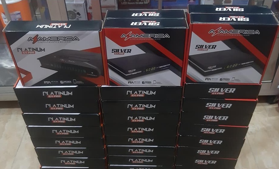 Receptor Azamerica Platinum GX PRO R$ 420,00 Frete Gratis - foto 4